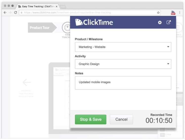 ClickTme analyze your time into 80+ pre-built reports