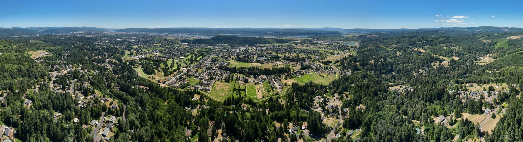 Aerial View of Longview