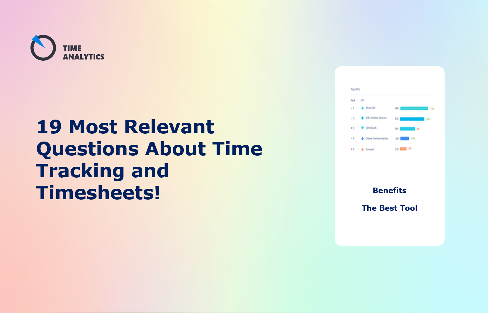 19 Most Relevant Questions About Time Tracking and Timesheets!