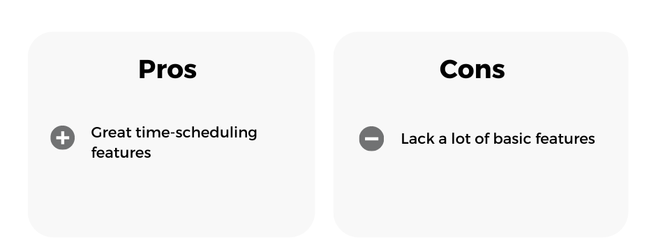 Acuity Scheduling pros and cons