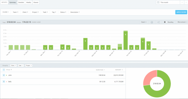 clockify mobile time tracking