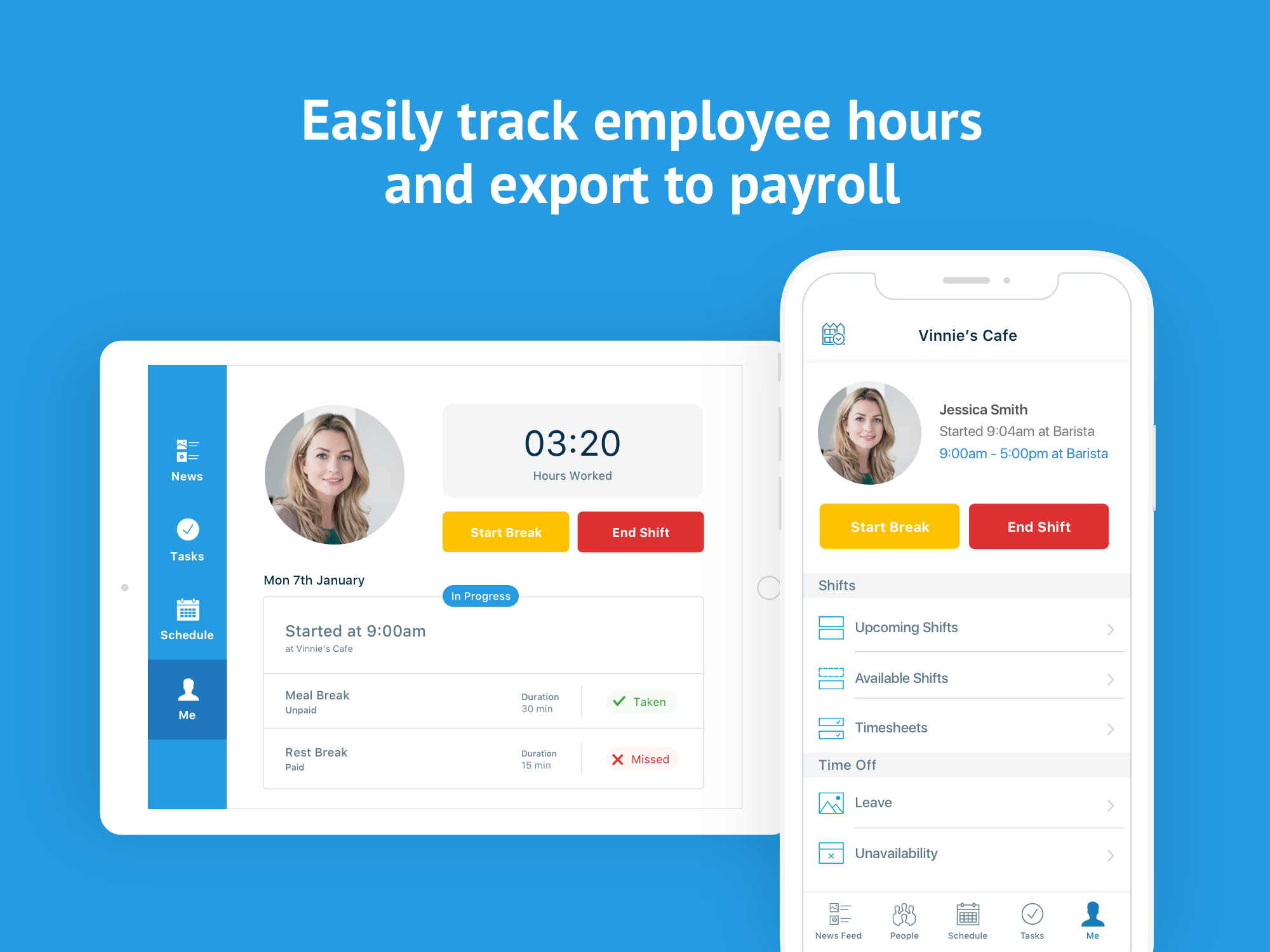 deputy employee time tracking app