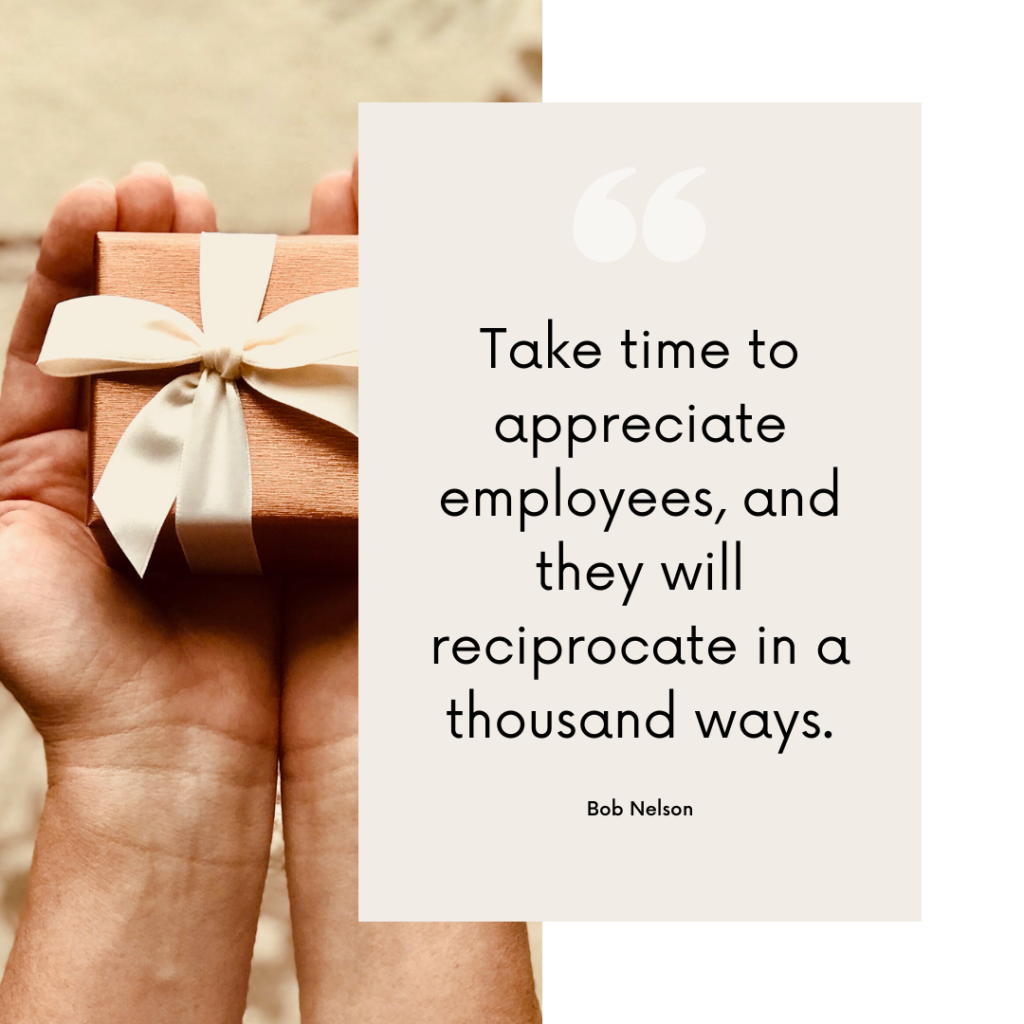 Employee Appreciation Gift quote