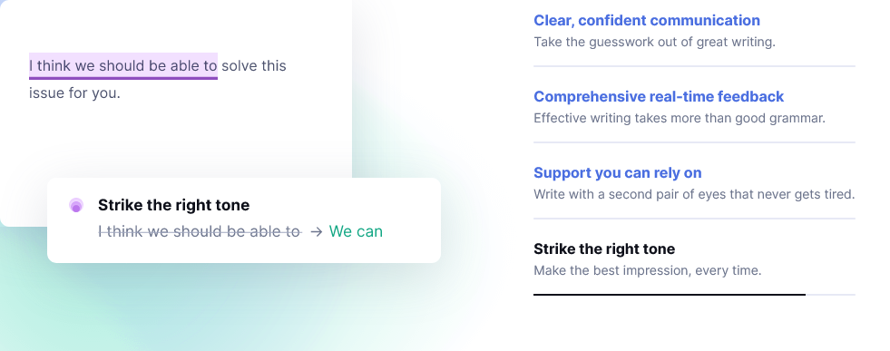 grammarly best productivity tools