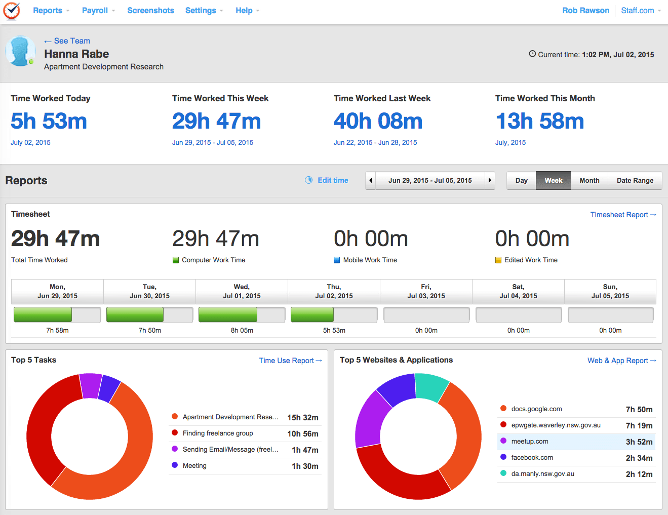 time doctor mobile time tracking