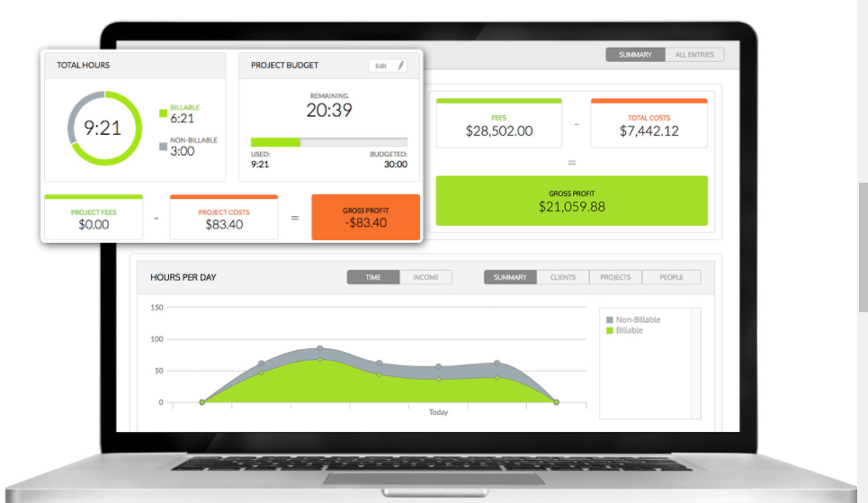 TimeIQ timesheet tracking app