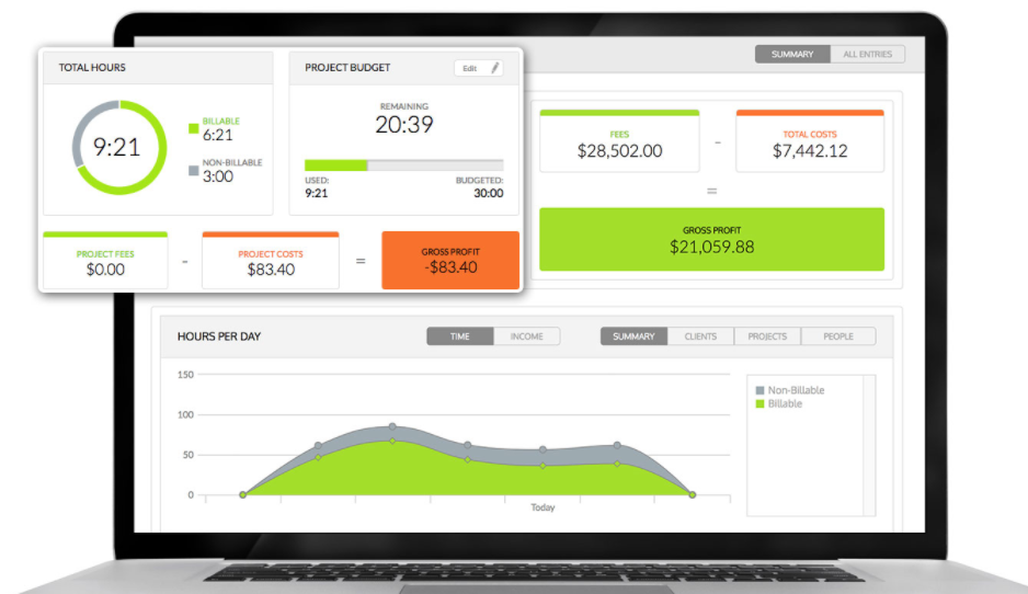 Time IQ timesheet reporting software 