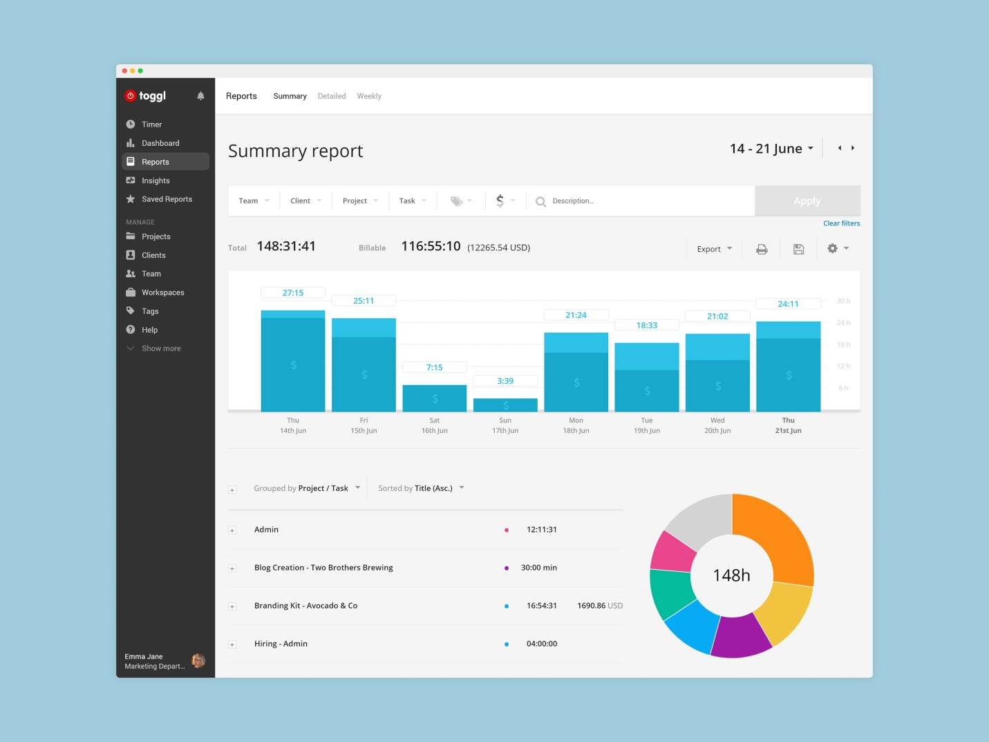 time tracking apps for IT firms