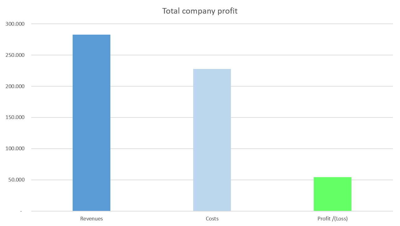 total company profit